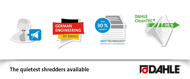 Dahle Quietest Shredders